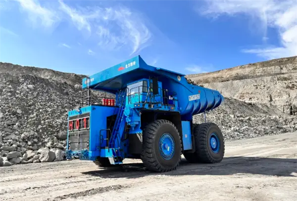 零碳排放！國內首臺136噸級氫燃料礦用自卸車成功驗收